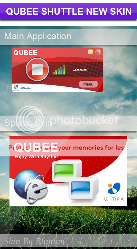 Qubee Shuttle Modem Skin By Rhythm