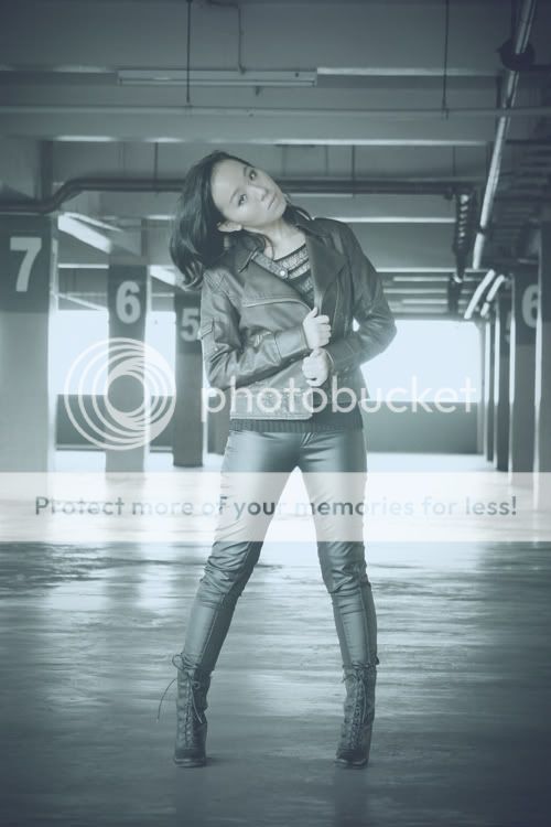 faux leather pants